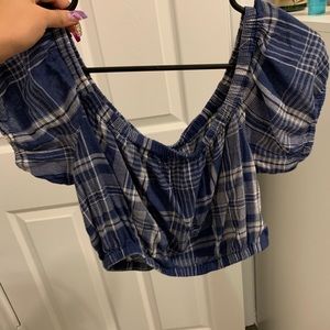 American Eagle Off-Shoulder Crop Top